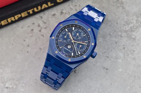 audemars piguet royal oak blue ceramic|Audemars Piguet royal oak donna.